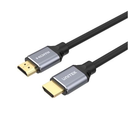 Attēls no UNITEK C138W HDMI cable 2 m HDMI Type A (Standard) Black, Grey