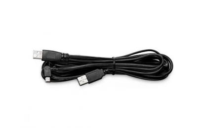 Attēls no Kabel USB Wacom USB-A - microUSB + USB-A 3 m Czarny (ACK4120602)