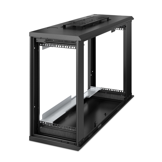 Picture of APC AR106VI rack cabinet 6U Wall mounted rack Black
