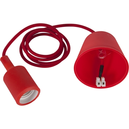 Picture of Vads ar patronu E27 40W sarkans