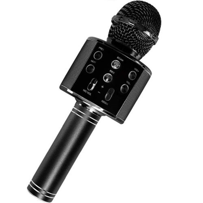 Изображение Blackmoon (8995) Wireless Karaoke Microphone Bluetooth 4.0 (Black)