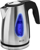 Picture of ECG RK 1740 Electric kettle, 1.7 L, 2000 W, Blue light, Stainless steel design