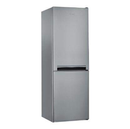 Изображение INDESIT Refrigerator LI7 S1E S, Energy class F (old A+), height 176cm, Silver color