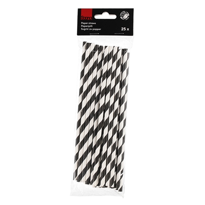 Attēls no Kokteiļu salmiņi Saana Paper 25gab 19.5cm