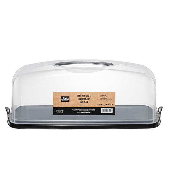 Picture of Kūkas transp.kaste Maku melna 38.2x17.5x14.5cm