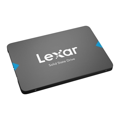 Attēls no SSD|LEXAR|NQ100|960GB|SATA 3.0|Write speed 500 MBytes/sec|Read speed 550 MBytes/sec|2,5"|LNQ100X960G-RNNNG