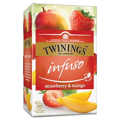 Изображение Tēja augļu Twinings zemeņu&mango 20gab.