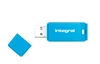 Picture of Integral 64GB USB2.0 DRIVE NEON BLUE USB flash drive USB Type-A 2.0
