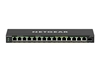 Picture of NETGEAR 16-Port High-Power PoE+ Gigabit Ethernet Plus Switch (231W) with 1 SFP port (GS316EPP) Managed Gigabit Ethernet (10/100/1000) Power over Ethernet (PoE) Black