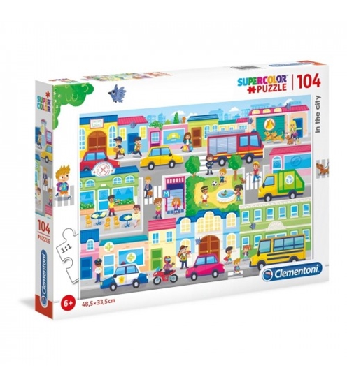 Picture of Puzlis Clementoni The City 104 gb. 6+ FB271146