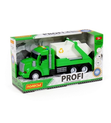 Picture of Auto PROFI inerciāls konteineru transportlīdzeklis (ar gaismu un skaņu) 30 cm PL86259