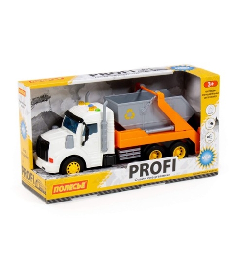 Picture of Auto PROFI inerciāls konteineru transportlīdzeklis (ar gaismu un skaņu) 30 cm PL86266
