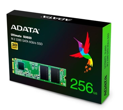 Изображение Dysk SSD Ultimate SU650 256GB M.2 TLC 3D 2280 SATA 