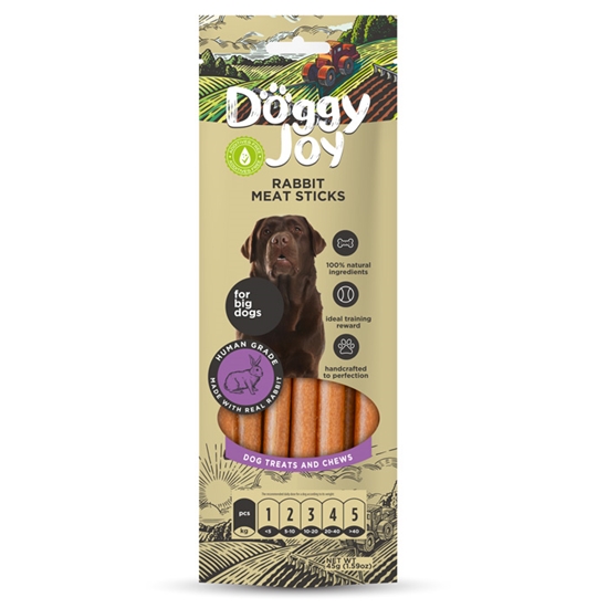 Picture of Gardums suņiem Doggy Joy desiņas, truša gaļas 45g