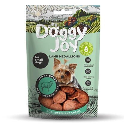 Изображение Gardums suņiem Doggy Joy medaljons, jēra gaļas 55g