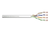 Изображение Kabel teleinformatyczny patchcordowy kat.5e, U/UTP, linka, AWG 26/7, PVC, 305m karton Szary