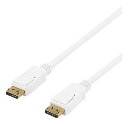 Изображение Kabel Deltaco DisplayPort - DisplayPort 15m biały (DP-4151)