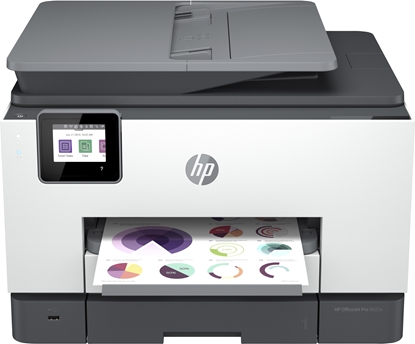 Attēls no HP OfficeJet Pro HP 9022e All-in-One Printer, Color, Printer for Small office, Print, copy, scan, fax, HP+; HP Instant Ink eligible; Automatic document feeder; Two-sided printing