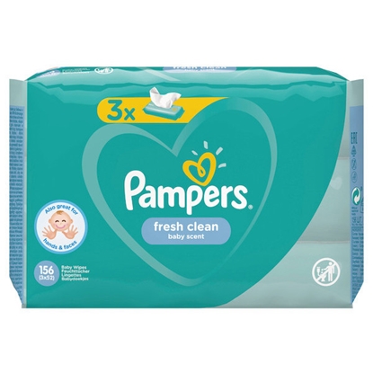 Picture of Mitrās salvetes Pampers Fresh Clean 3x52 gab.