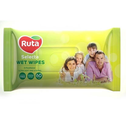 Изображение Mitrās salvetes Ruta Selecta Familly 60 gab