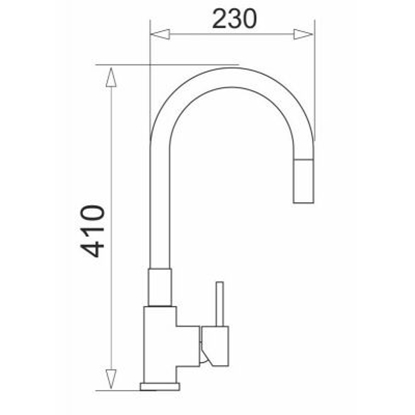 Picture of PYRAMIS FLESSI Kitchen mixer Sand beige
