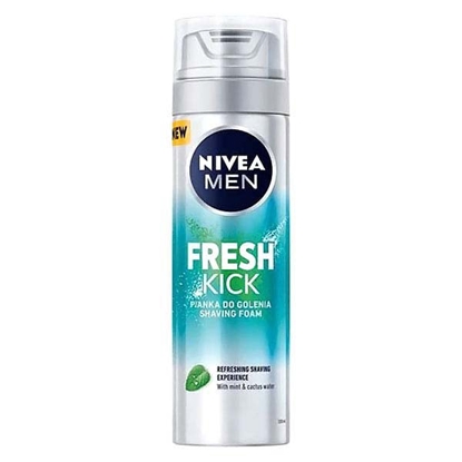 Attēls no Skūšanās putas Nivea Men Fresh Kick 200ml