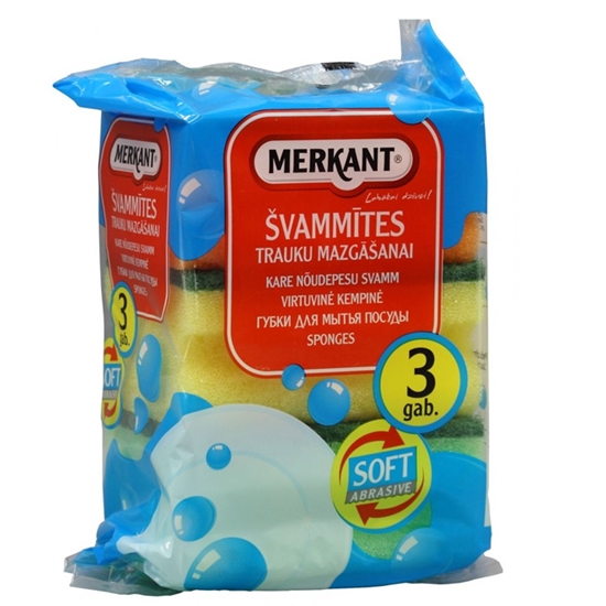 Picture of Švamme trauku mazg.Merkant 3gab.