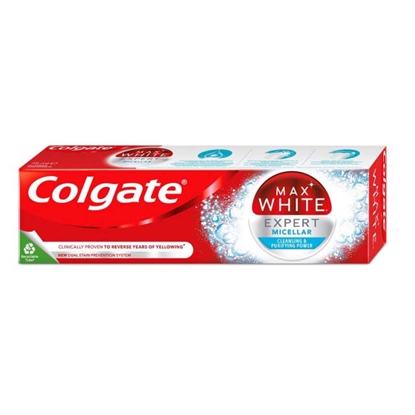 Attēls no Zobu pasta Colgate Max White Expert Micellar 75ml