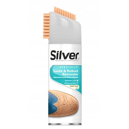 Picture of Apavu kopš.līdz.Silver zamšādai 250ml bezkrās.