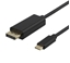 Attēls no Kabel USB Deltaco DELTACO USBC-DP100 - DisplayPort kabel