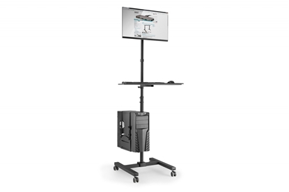 Attēls no Digitus Mobile workstation with individual height adjustment