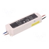 Picture of Power supply: switched-mode; LED; 36W; 12VDC; 3A; IP67; OUT: 1