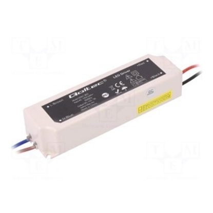 Изображение Power supply: switched-mode; LED; 36W; 12VDC; 3A; IP67; OUT: 1