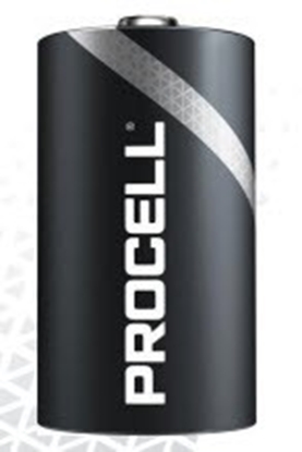Изображение LR20/D baterija 1.5V Duracell Procell INDUSTRIAL sērija Alkaline PC1300 1gb.