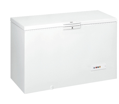 Attēls no WHIRLPOOL Freezer box WHM3911 1, Energy class F, 394L, Height 91.6cm, Fast Freeze, White
