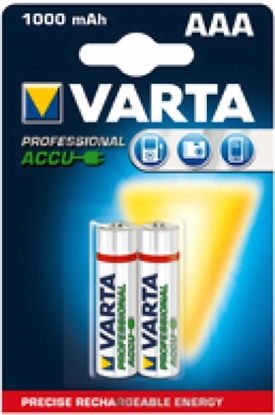 Attēls no 1x2 Varta Rechargeable Accu AAA Ready2Use NiMH 1000 mAh Micro