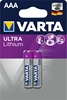 Picture of 1x2 Varta Ultra Lithium Micro AAA LR03
