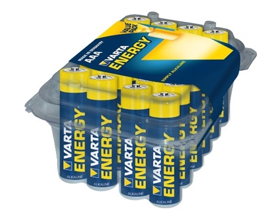 Picture of Varta Alkaline, AAA, 24 pack Single-use battery