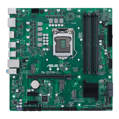 Attēls no ASUS PRO Q570M-C/CSM Intel Q570 LGA 1200 (Socket H5) micro ATX