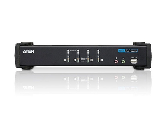 Picture of Aten CS1764A KVM switch Black