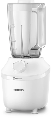 Attēls no Philips 3000 Series Blender HR2041/00, 450 W, 1.9l, ProBlend, 1 speed setting and pulse mode
