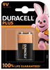 Picture of Duracell Plus MN1604 9V, Alkaline, 1 pc(s)