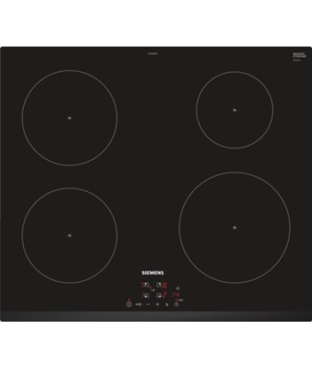 Picture of Siemens iQ100 EH631BEB1E hob Black Built-in 52 cm Zone induction hob 4 zone(s)