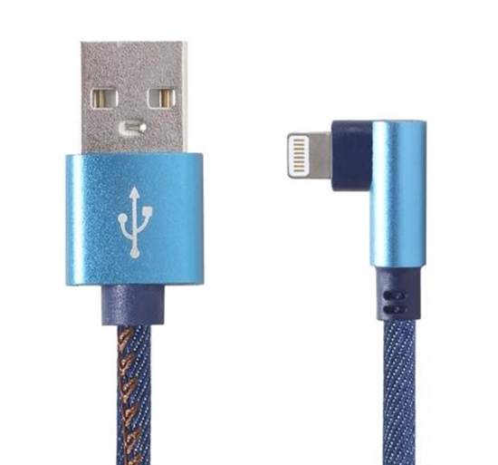 Изображение Gembird USB Male - Apple Lightning Male 1m Blue