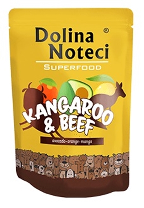 Attēls no Dolina Noteci Superfood - Kangaroo and Beef - wet dog food - 300 g