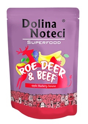 Attēls no Dolina Noteci Superfood - Deer and Beef - wet dog food - 300 g