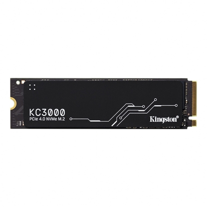 Picture of SSD|KINGSTON|KC3000|2TB|M.2|NVMe|3D TLC|Write speed 7000 MBytes/sec|Read speed 7000 MBytes/sec|MTBF 1800000 hours|SKC3000D/2048G