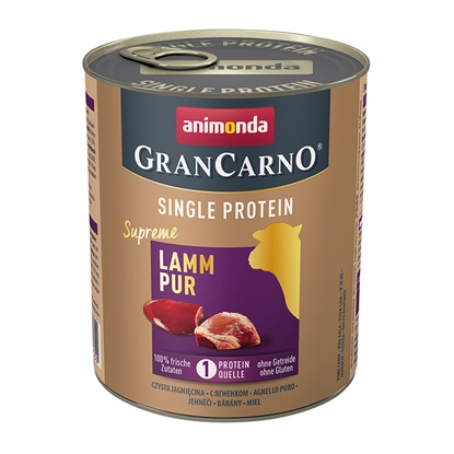Attēls no Konservi suņiem Animonda GranCarno SingleProtein jēra gaļa 0