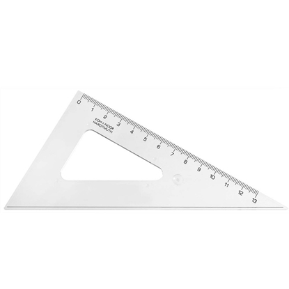 Picture of Lineāls trijstūris 60/13cm