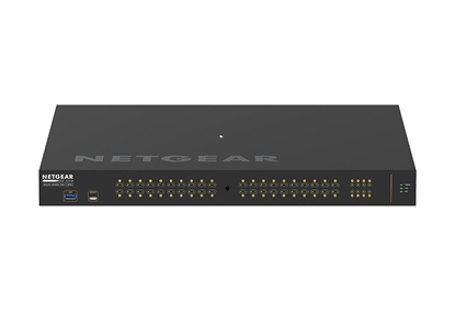 Изображение Netgear GSM4248PX-100EUS network switch Managed L2/L3/L4 Gigabit Ethernet (10/100/1000) Power over Ethernet (PoE) Black